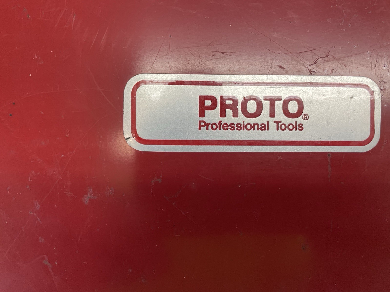 VTG Proto Professional USA Socket Box (Only) – Red Metal Case 5295