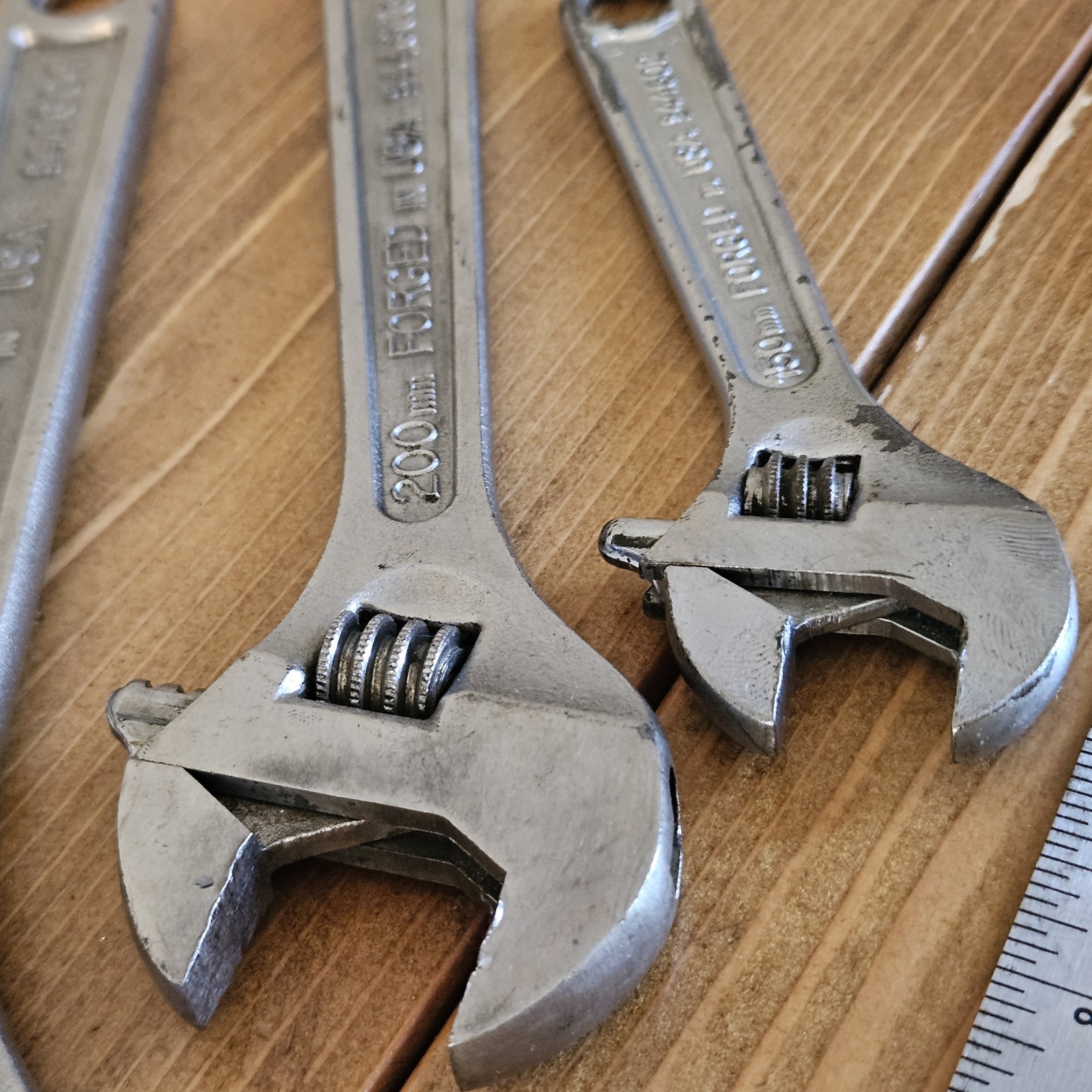 Vintage Craftsman 4″ 6″ 8″ 10″ 12″Adjustable Wrench 44602 44603 44604 444605 USA