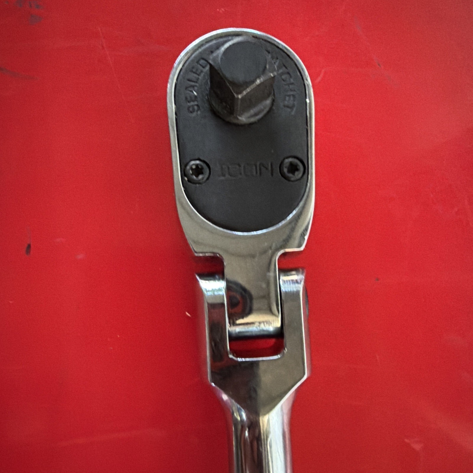 ICON G2 3/8 in. Drive, 14 in. Long-Reach Flex Ratchet with Comfort Grip