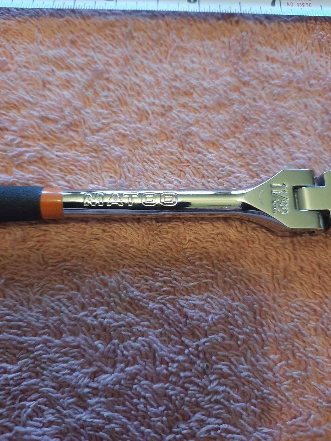 Matco Tools 11/32 Inch Flex Head Ratchet Wrench New