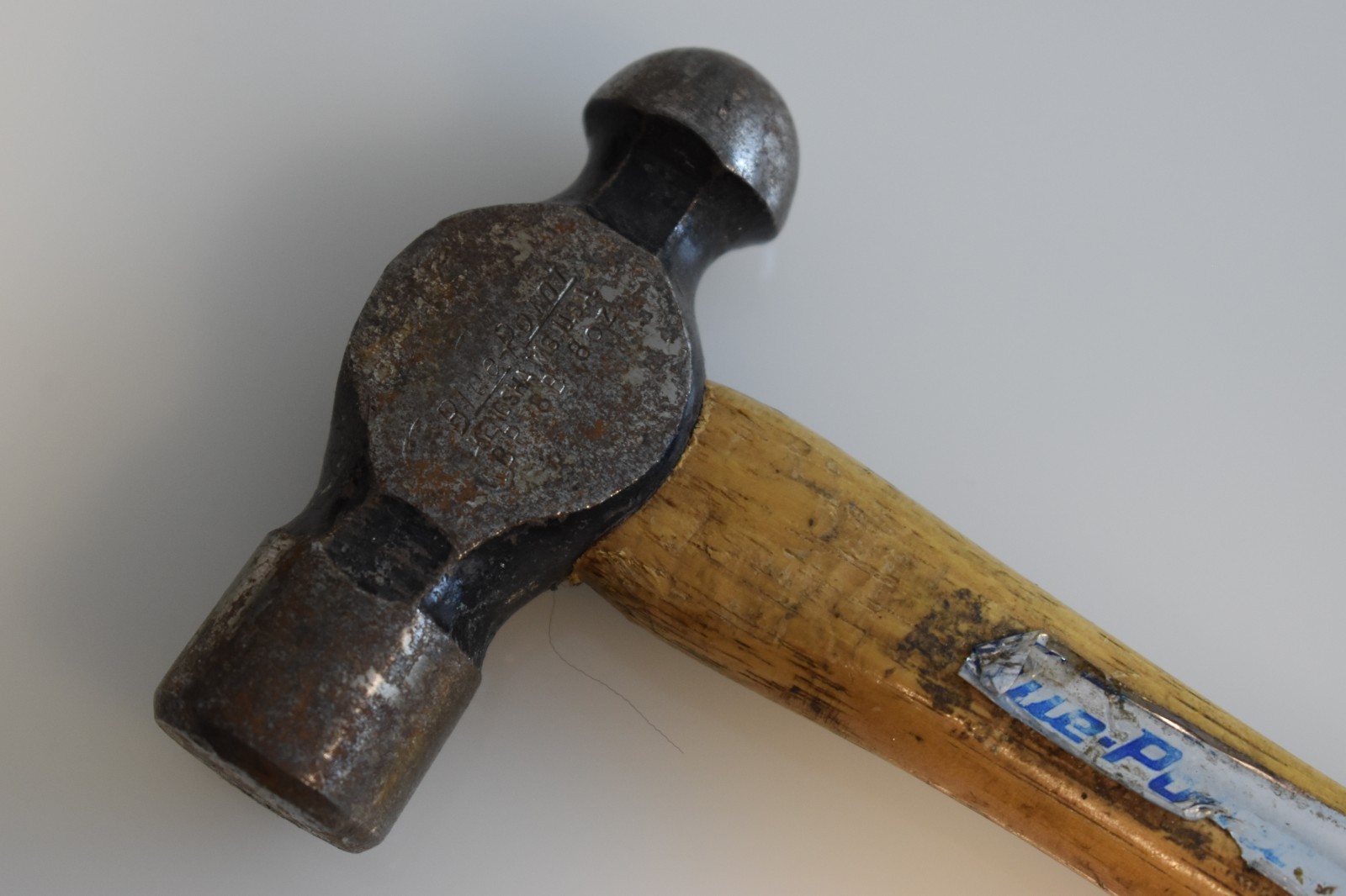 Blue Point Tools BP8B 8 OZ Ball Peen Hammer Wooden Handle USA