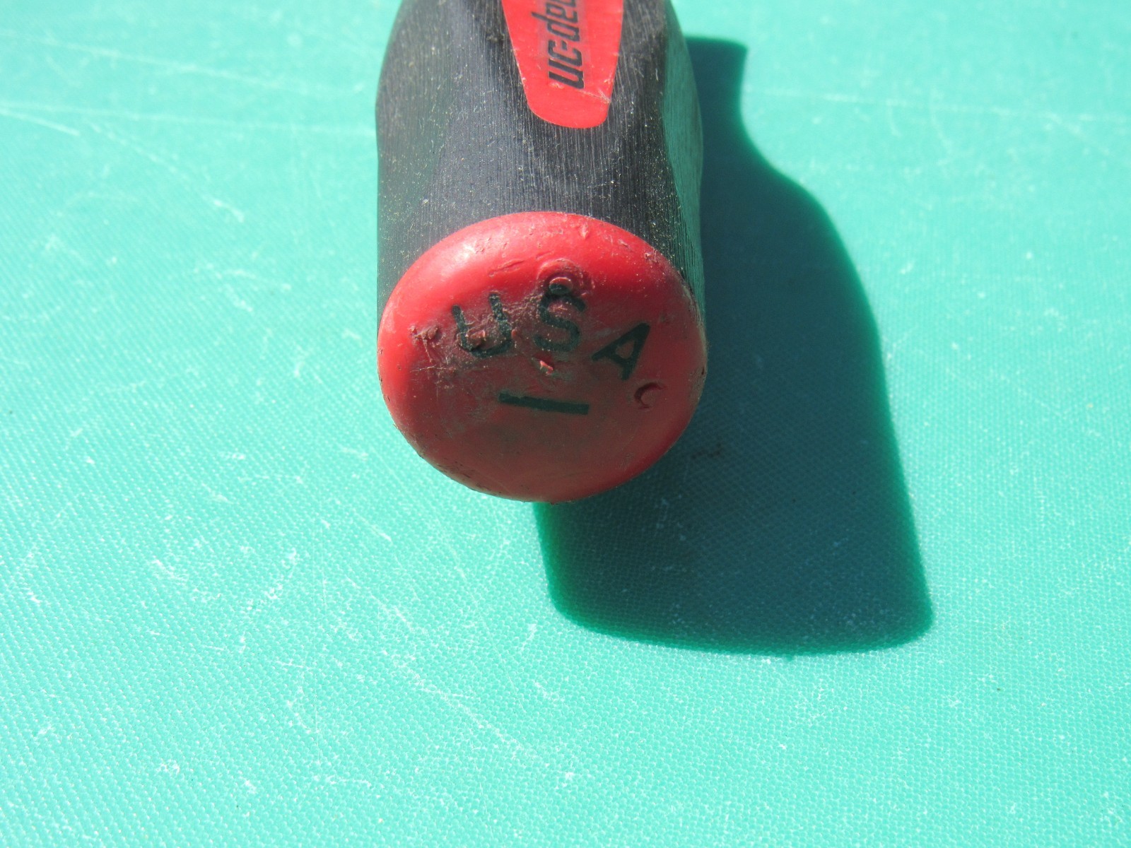 SNAP ON SGD8BR SGD8B RED BLACK HANDLE STRAIGHT / FLAT TIP / SLOTTED SCREWDRIVER