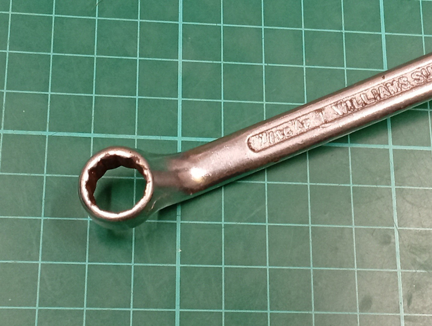 Williams Superslim, 7/16″ x 1/2″ AF Offset Ring Spanner, Made In England