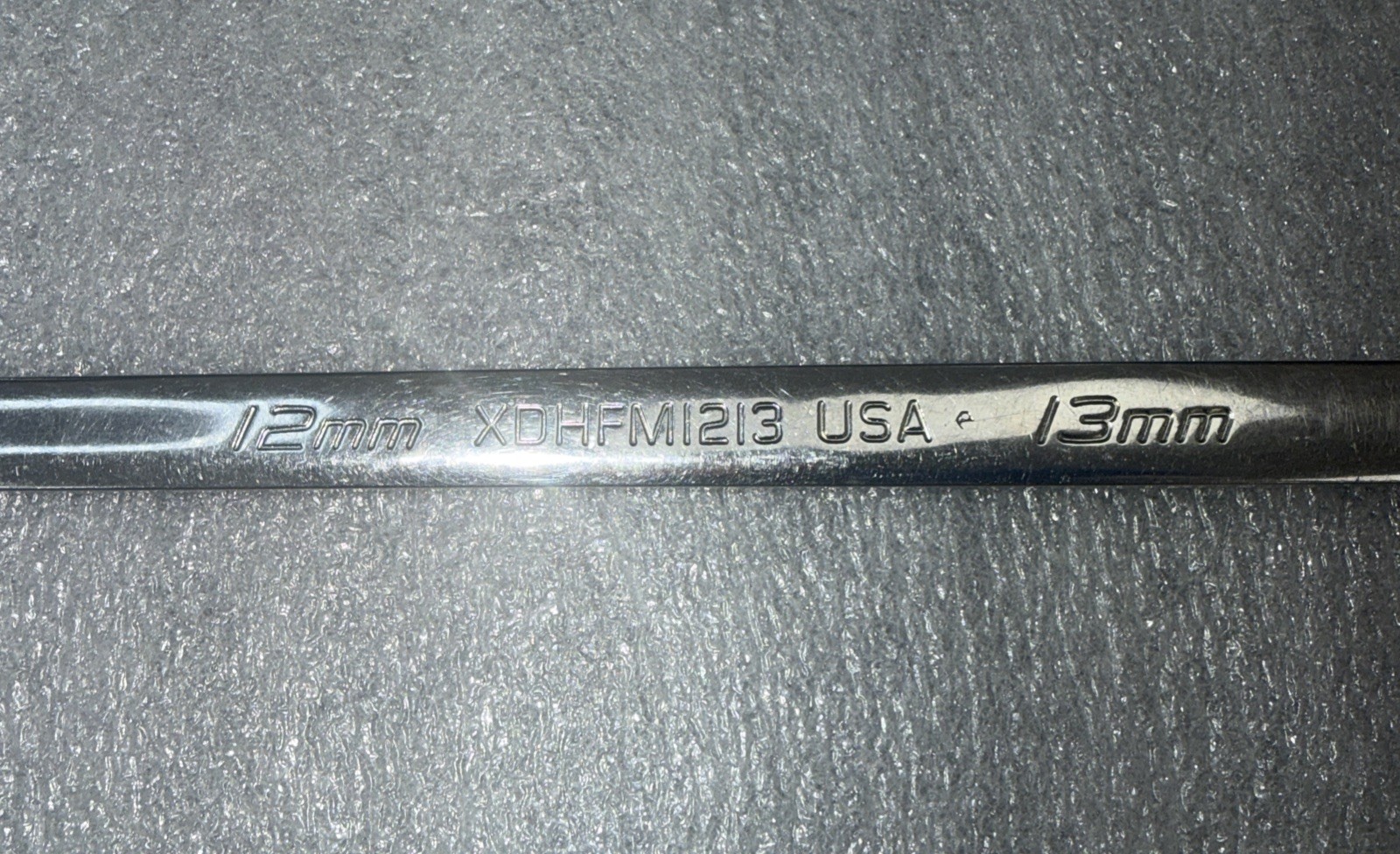 Snap-On XDHFM1213 Metric High Performance 0° Box End Wrench 12mm x 13mm