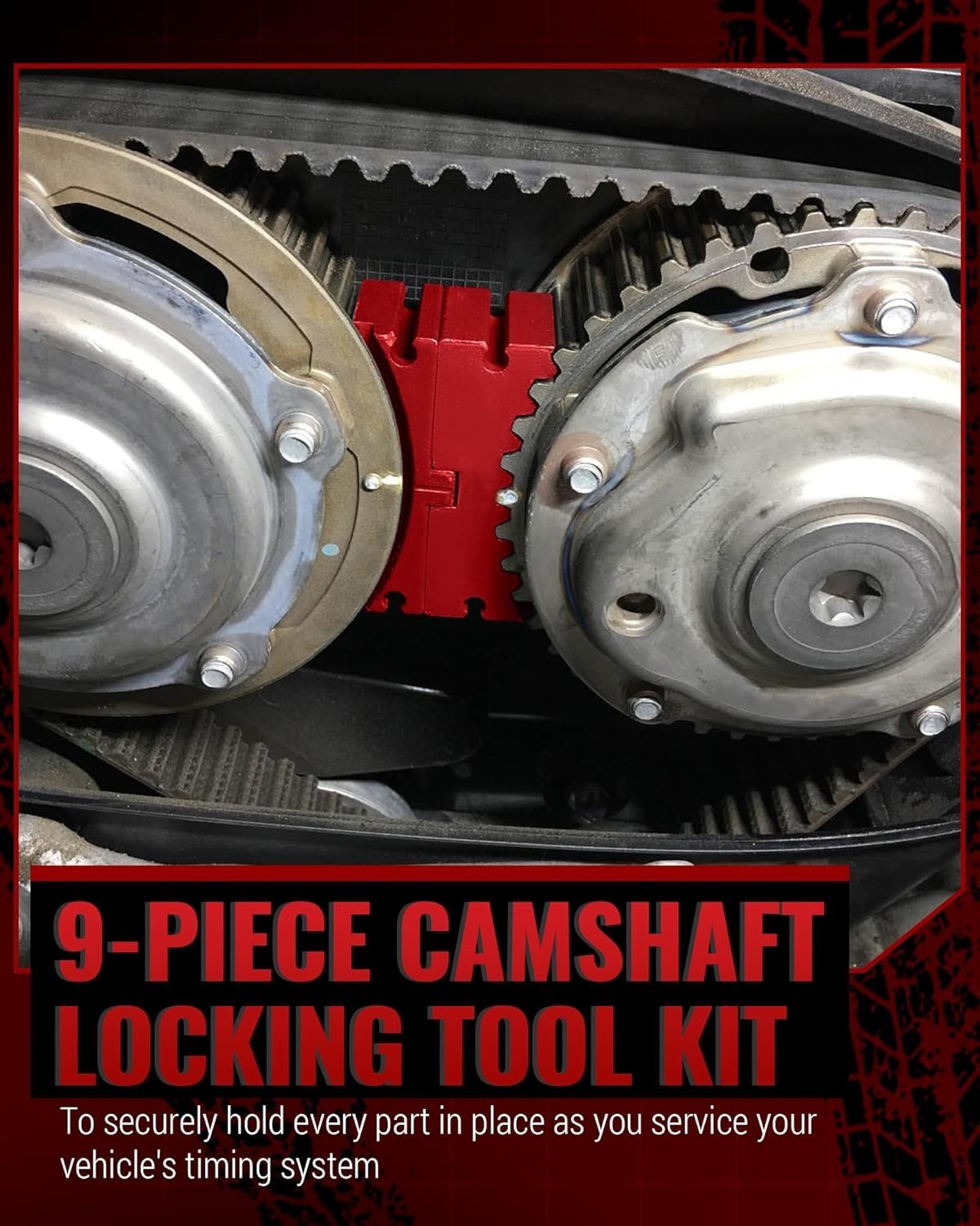 Complete Timing Tool Kit for Chevy Cruze, Aveo & Alfa Romeo with 41mm Wrench