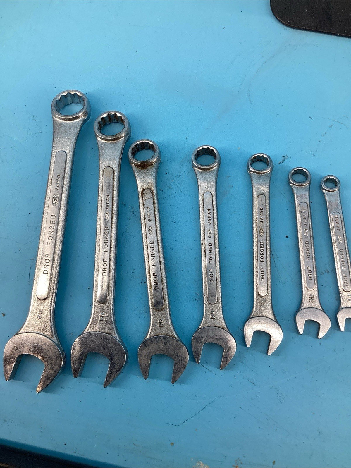 7 Piece Ktc Fuller Tools Wrench (1/4, 5/16, 3/8, 7/16, 1/2, 9/16, 5/8) (N)