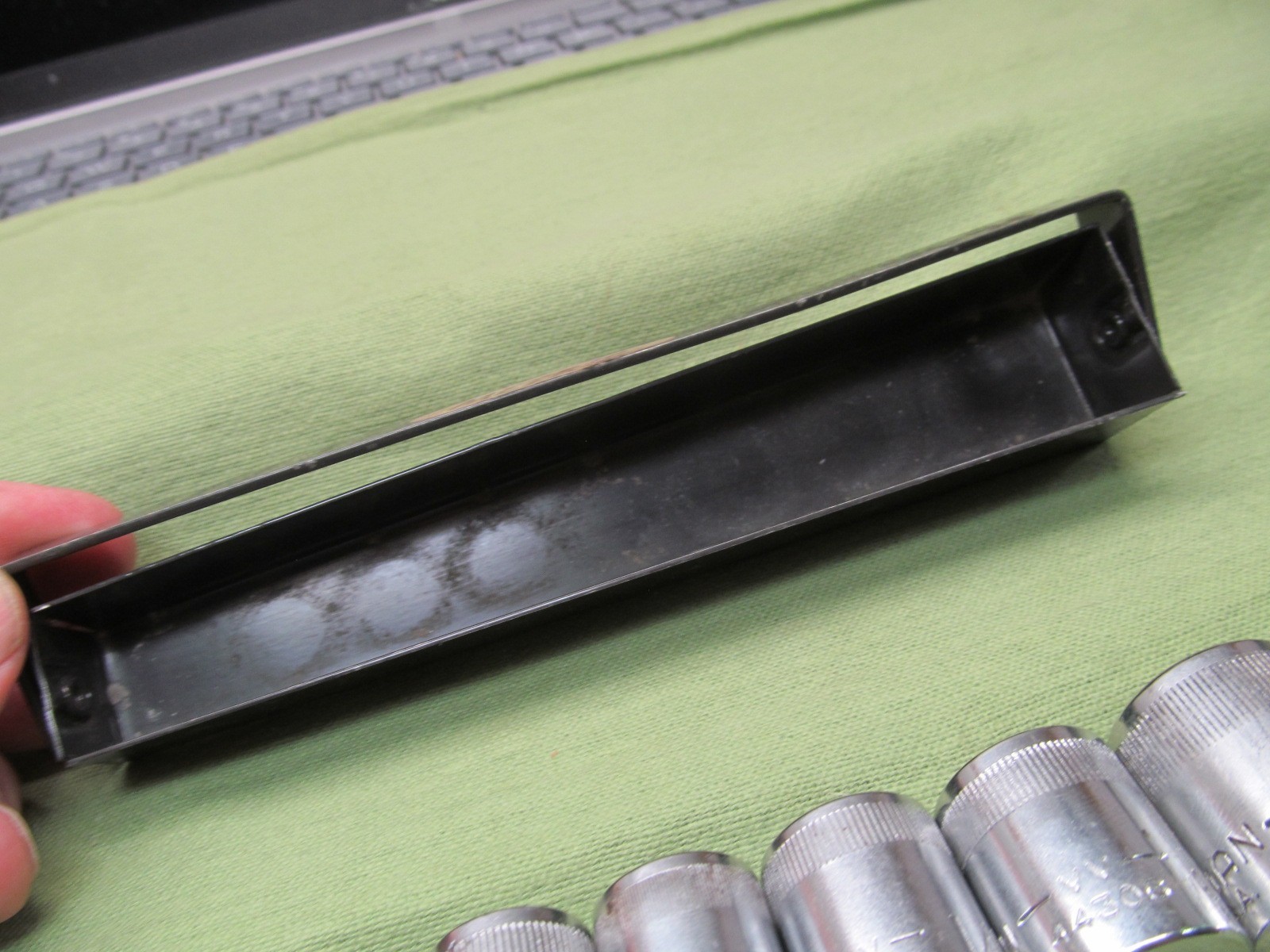 Vintage Craftsman USA 3/8″ drive METRIC Socket Set – 9mm-19mm – 12pt Sockets