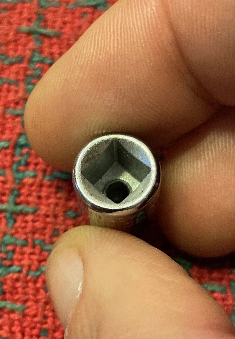 Vintage Craftsman 1/4″ Drive 5/32” 6 Point Socket 43481 USA 🇺🇸 NOS