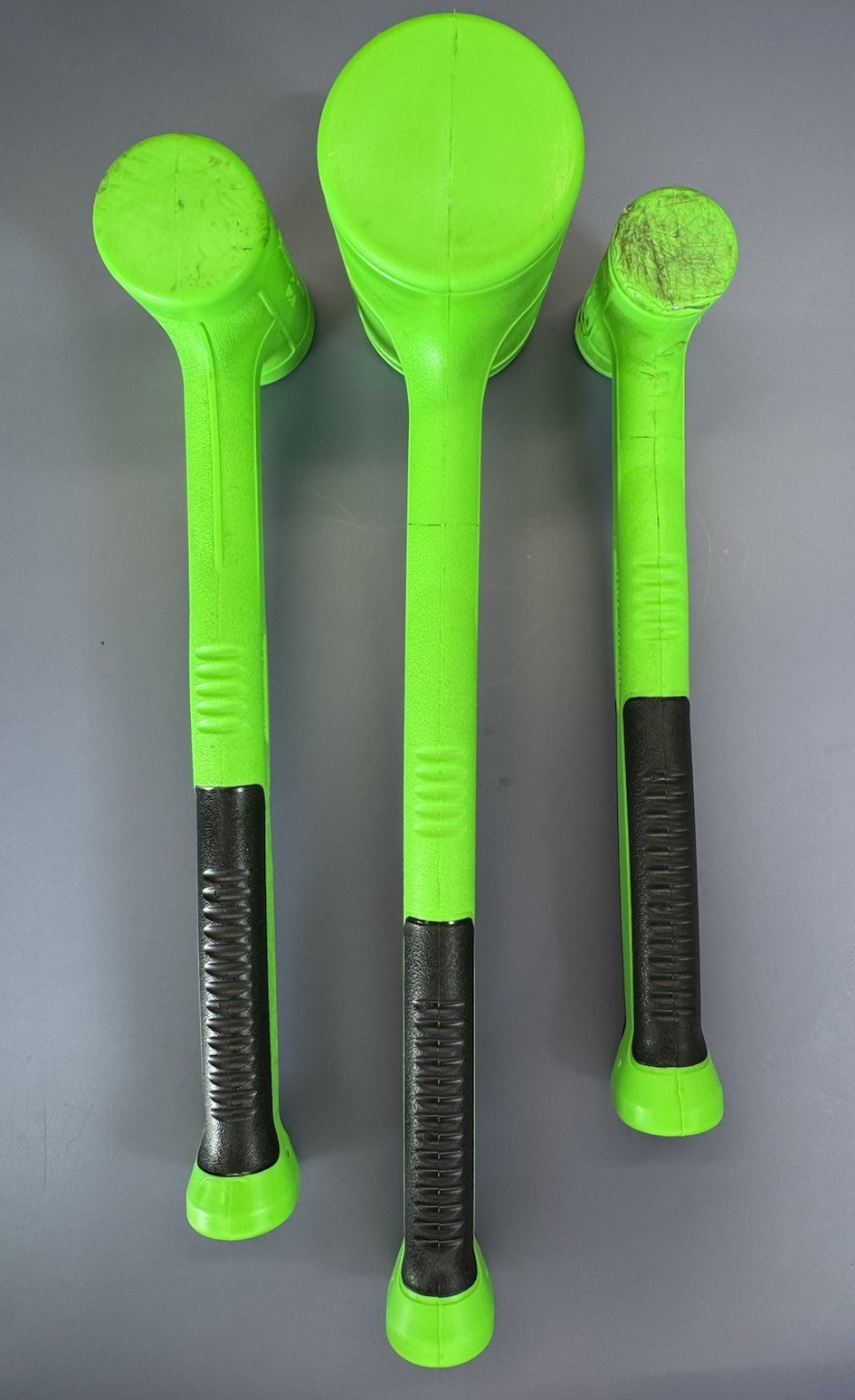 Snap-on HBFE6FG 16 20 24 32 48 56 oz 6-pc Green Dead Blow Hammer Foam Set
