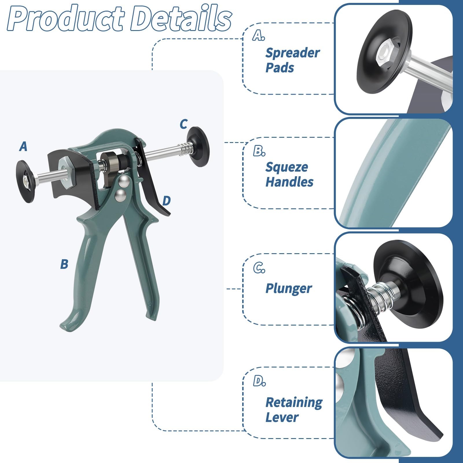 24300 Speedy Brake Pad Spreader Brake Caliper Compression Tool Disc Brake Pad