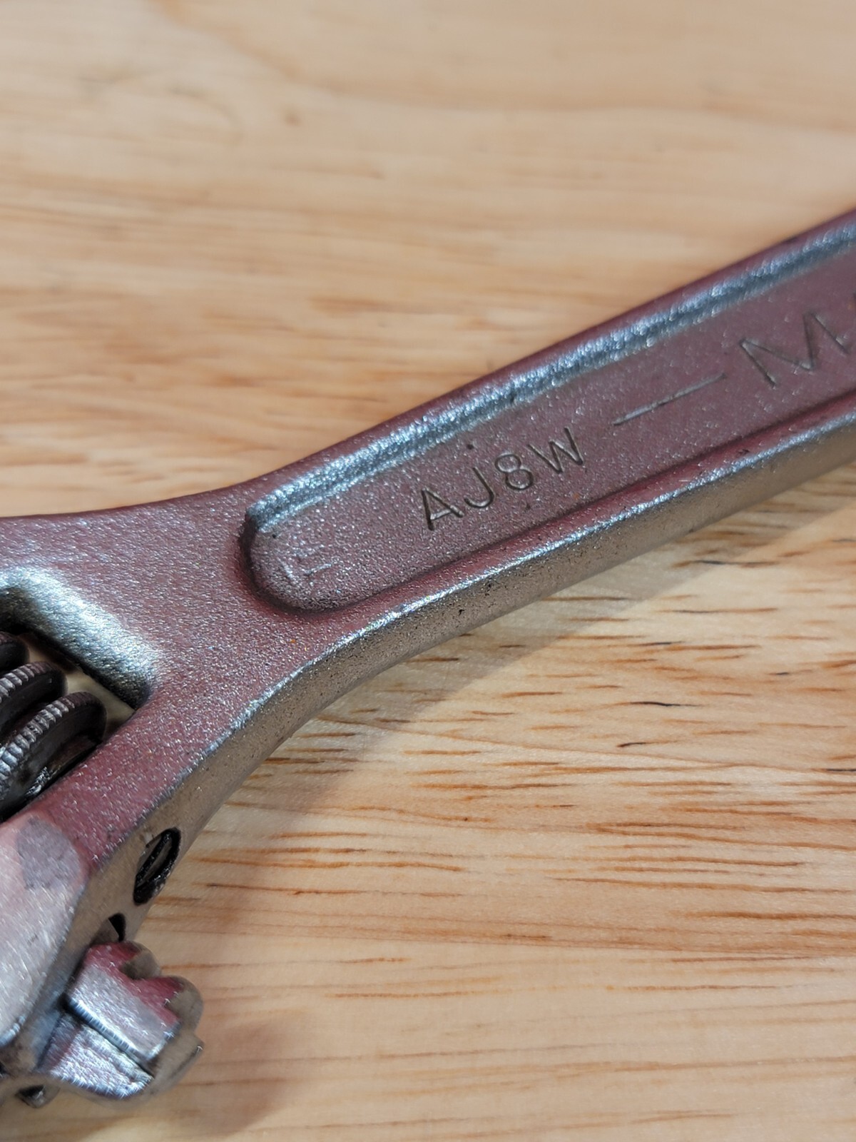 Matco Tools AJ8W 8″ Adjustable Wrench Made In USA