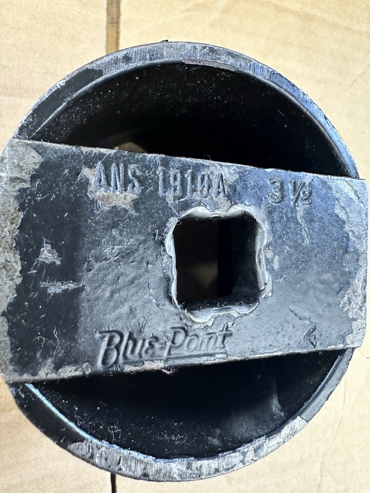 BLUE POINT 3-1/2 NUT SOCKET ANS-1910A 3/4” Drive Wheel Bearing Large