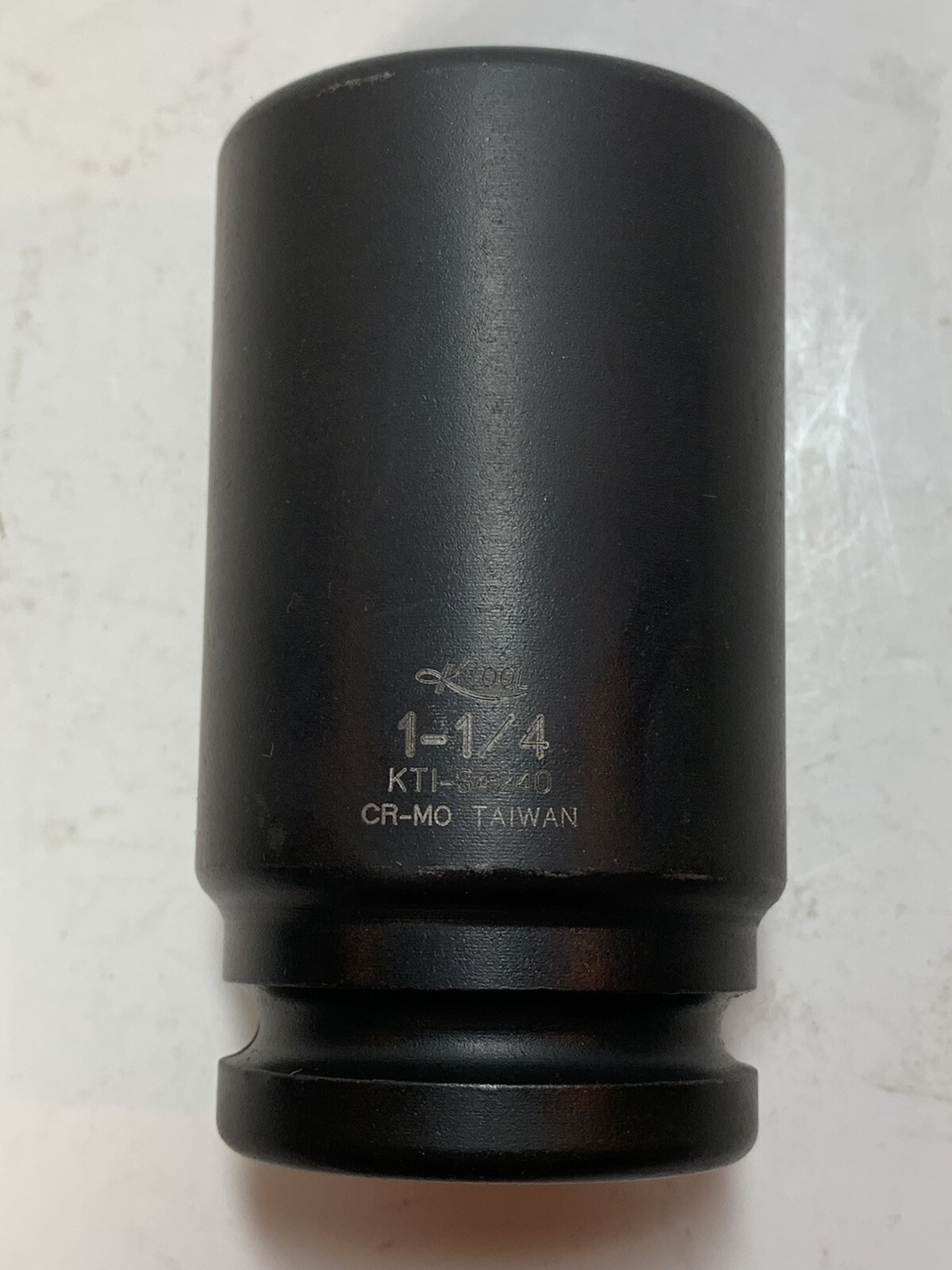 K Tool | KTI-34240 | 3/4in. Drive | Deep Well | 6 Point Impact Socket | 1-1/4in.