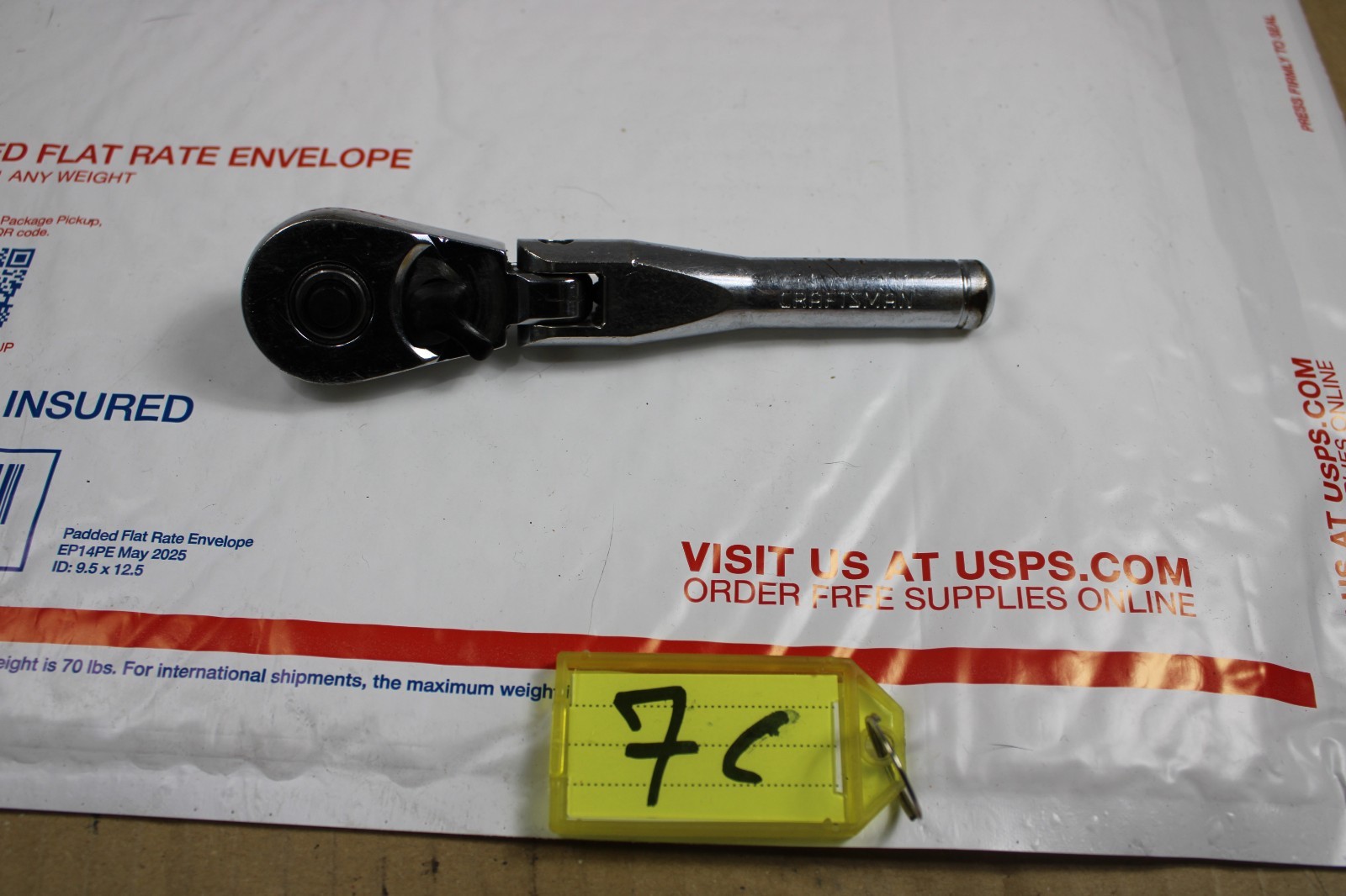 Craftsman 44834 3/8” Drive Stubby Flex Head Ratchet VM