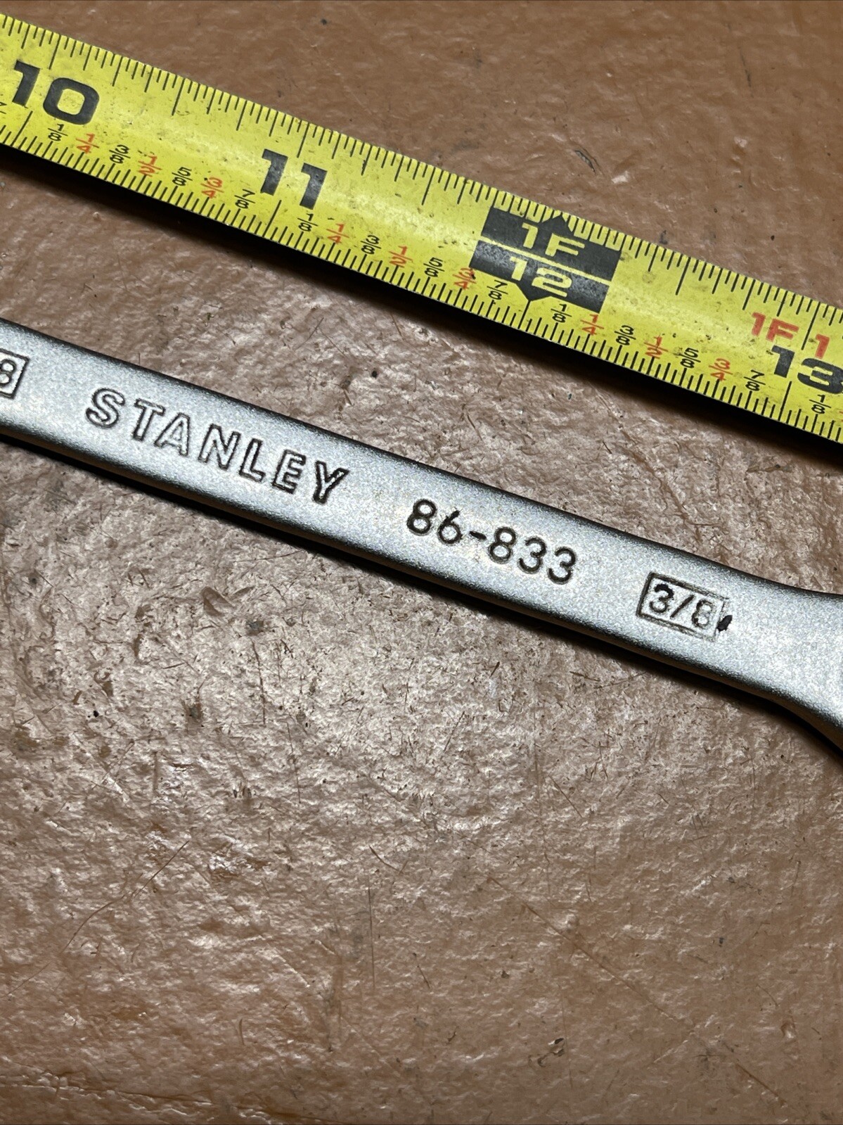 Stanley Tools 86833 3/8 In SAE 12 Point Combination Wrench 86-833