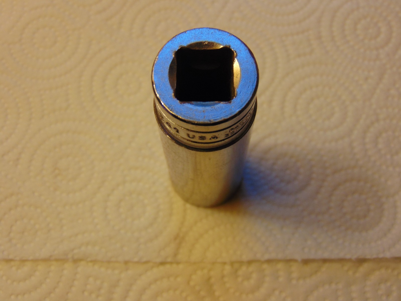 Snap-On Tool Deep Chrome Socket TS241 1/2″ Drive 3/4″ SAE 6pt USA