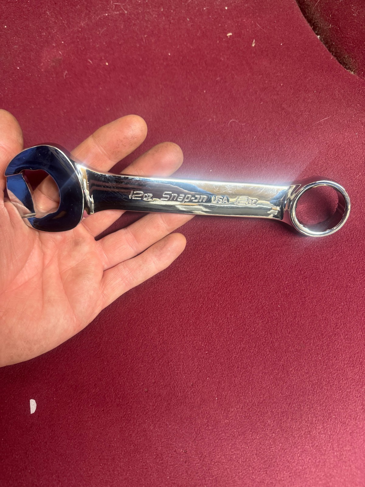 GENUINE RARE SNAPON SNAP ON TOOLS BOTTLE OPENER SPANNER WRENCH 12OZ USA OEXBTL12