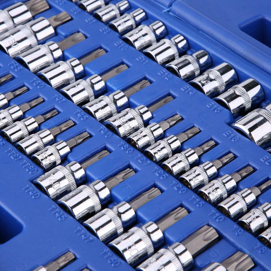 60Pcs Master Torx Socket Security Bit External Torx Plus Socket Set