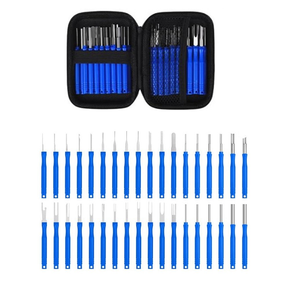 Pin Removal Tool Stainless Steel Tips ABS Plastic Handle Extended Handle Design