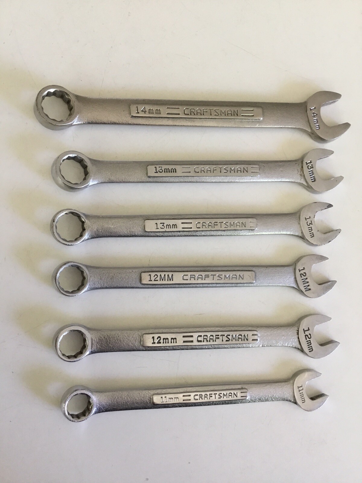 Craftsman Metric Combination Wrenches V & VV Forged in USA – Choose The Size