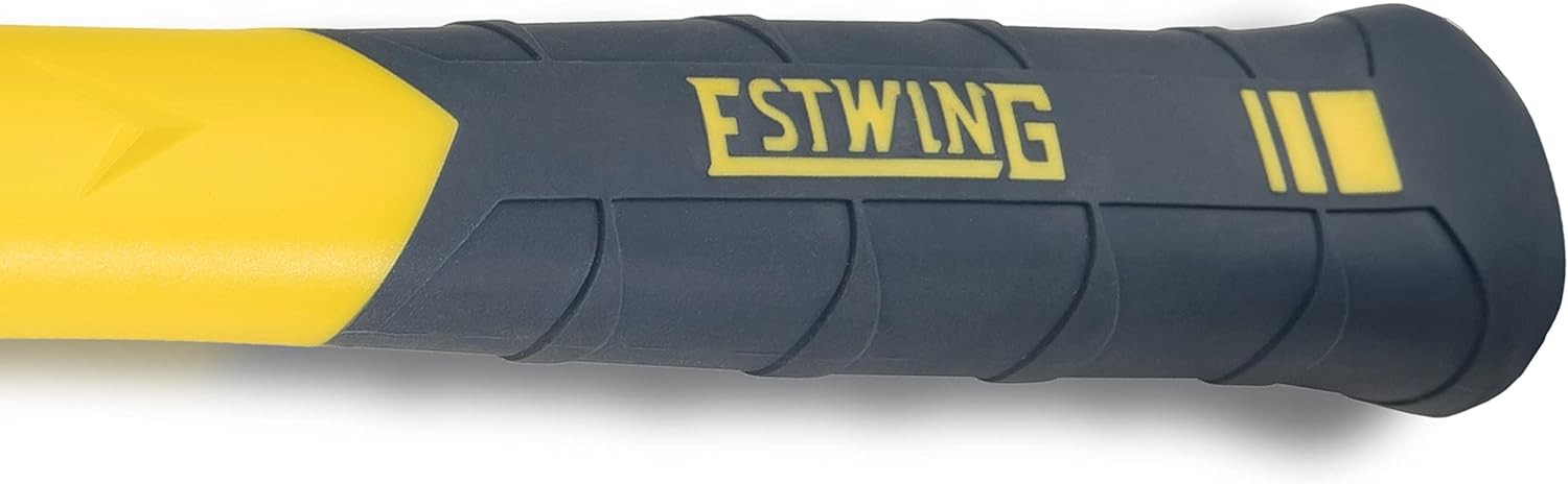 ESTWING Sure Strike Drilling/Crack Hammer – 3 lbs (Pounds), Blue/Yellow