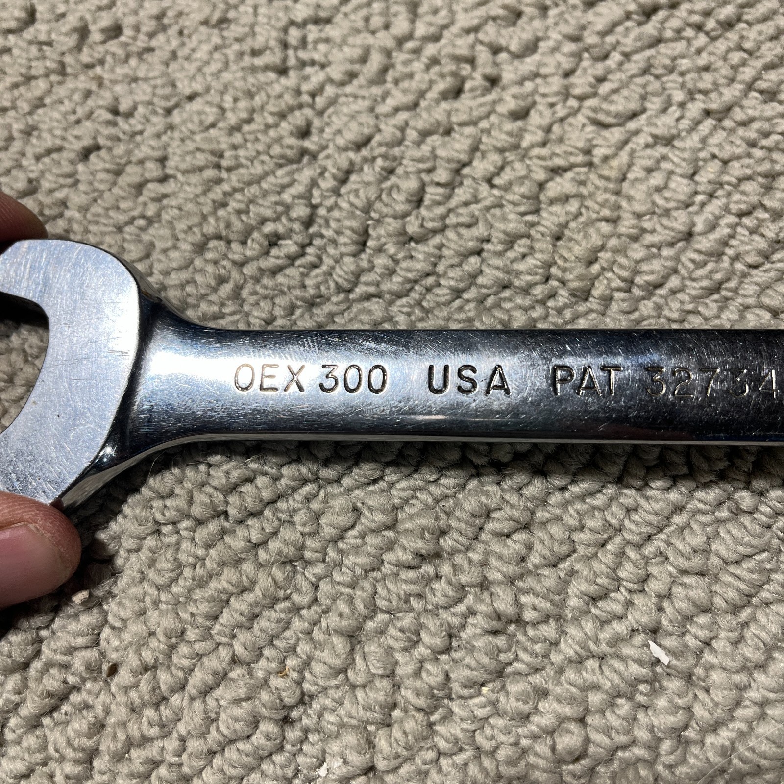 Snap-on 11 pc Mid Size SAE Combination Wrenches 5/16” – 15/16″ OEX710 OEX100-300
