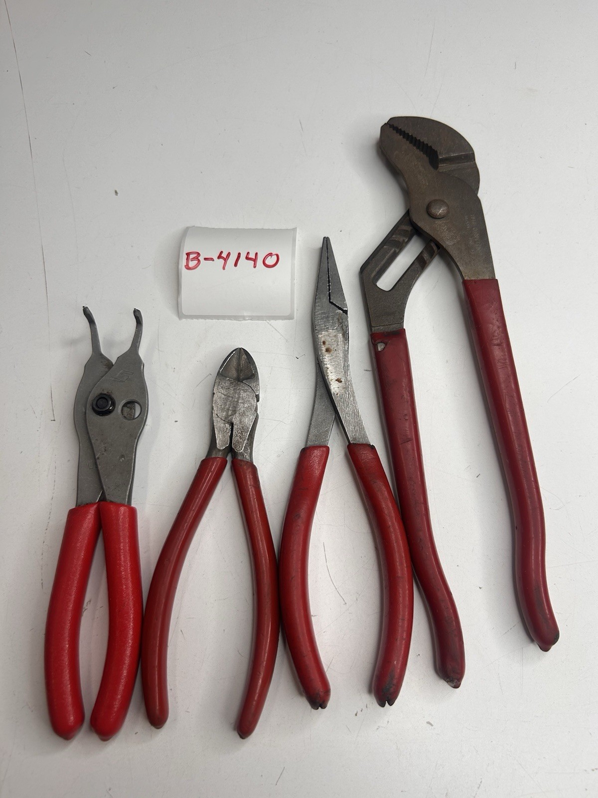 Snap-on SRPCR3890 Blue-Point HCP430 Pliers Cutters 4-Piece Lot
