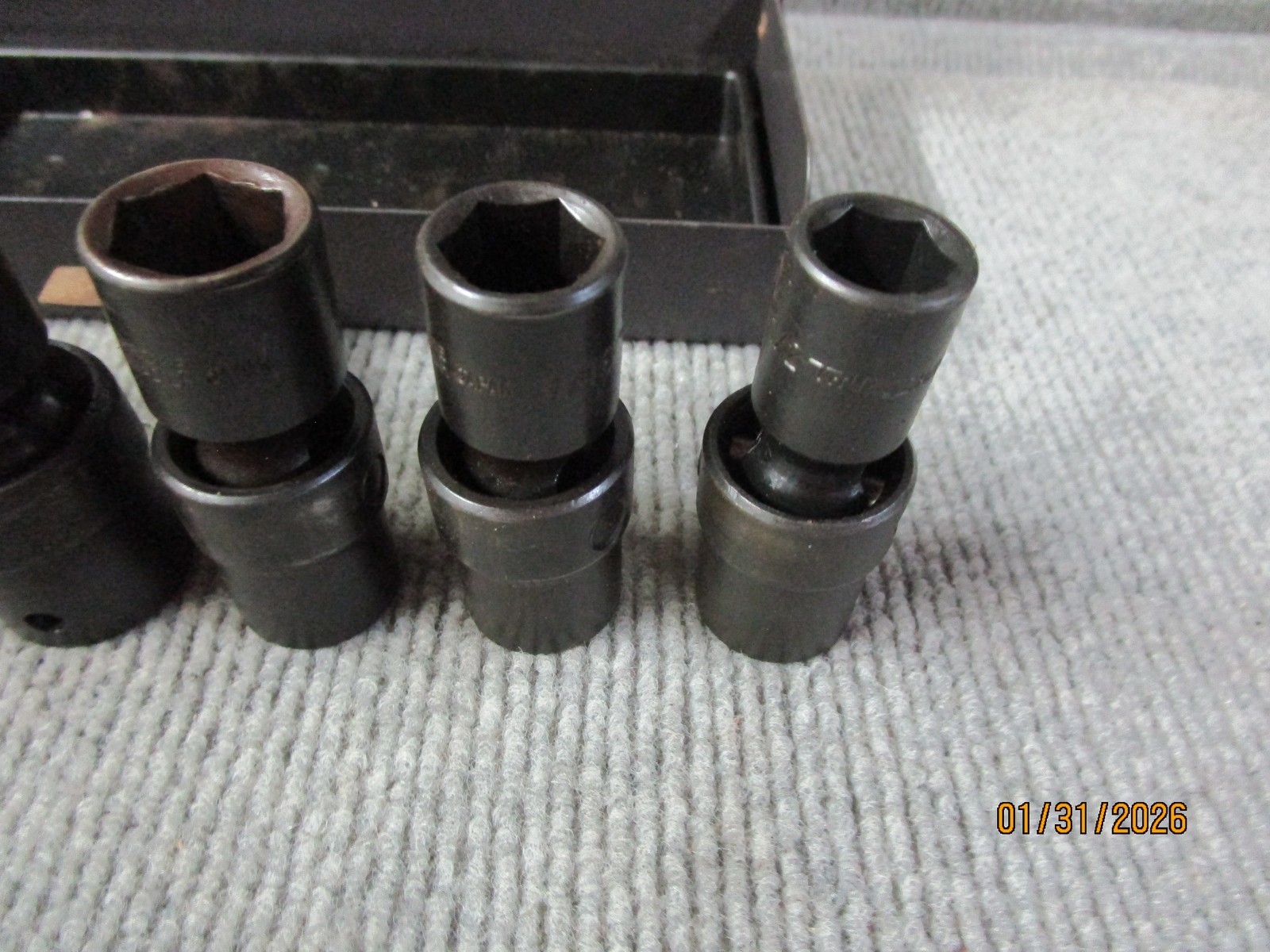 True Craft 7pc 1/2″ Dr SAE Swivel Socket Set Japan