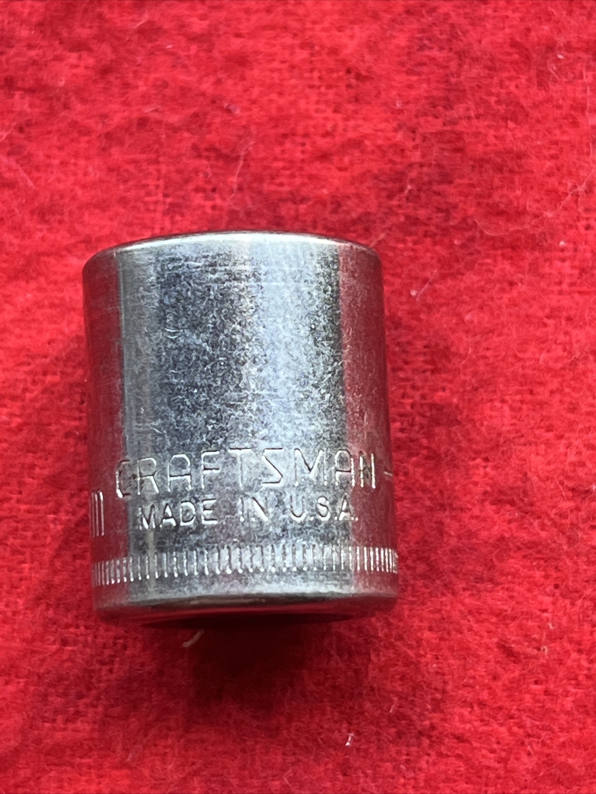CRAFTSMAN -G1-43514 (reverse) SOCKET 13MM, 1/4” DRIVE, 6 POINT – USA (t24)