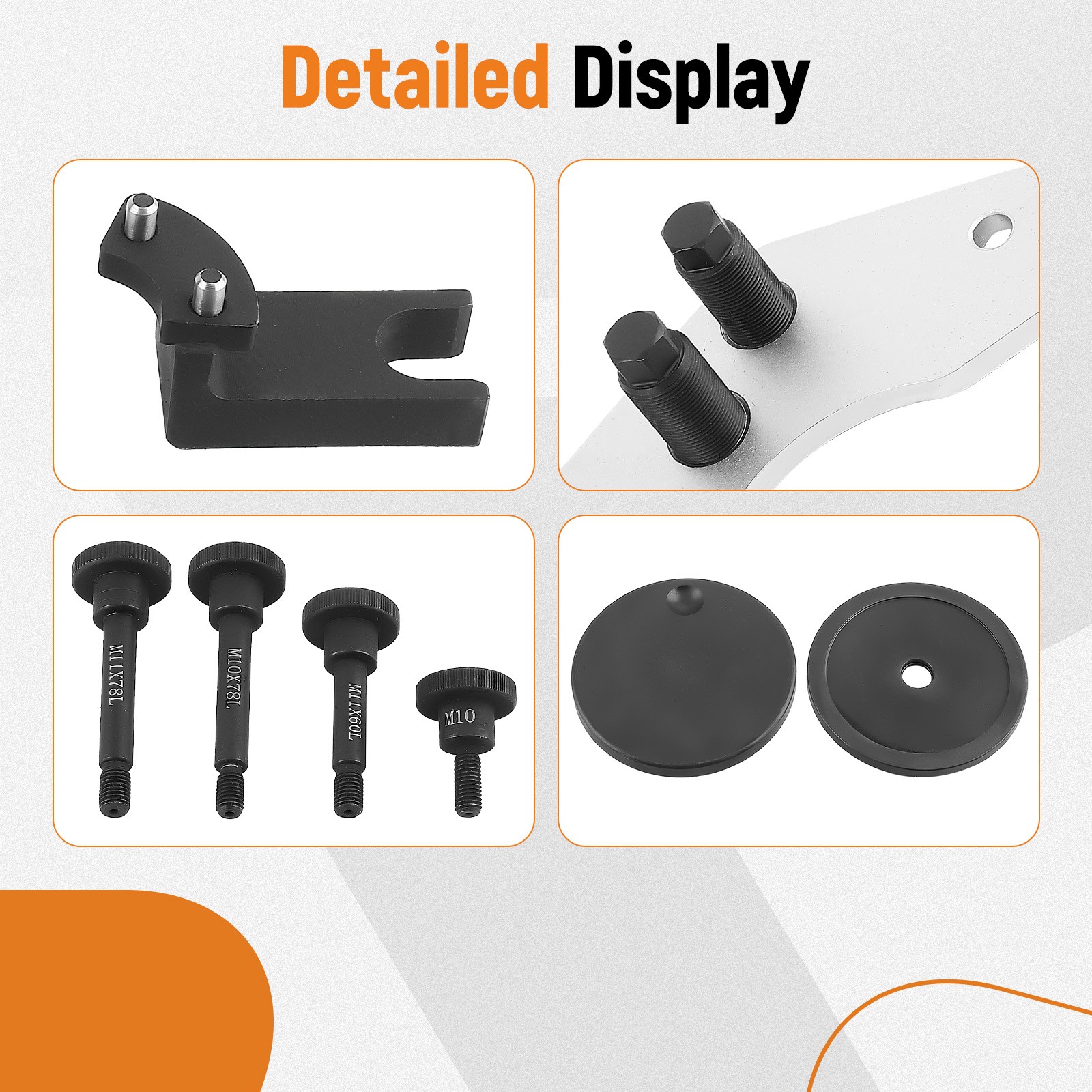 Vacuum Pump Sealing Cover Remover Installer Tool Kit For Bmw N53 N54 N55