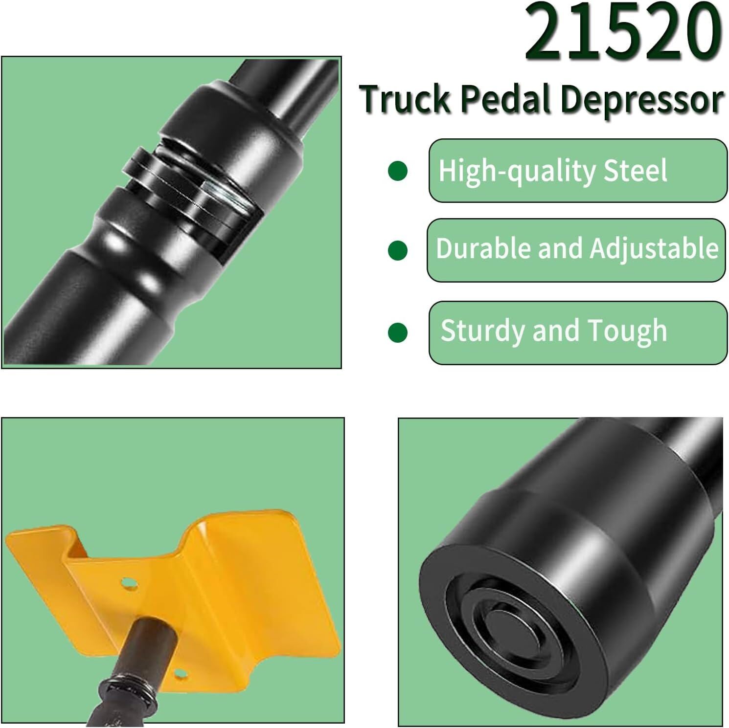 21520 Truck Pedal Depressor Tool Universal Fitment for Trucks and Large Vehicles