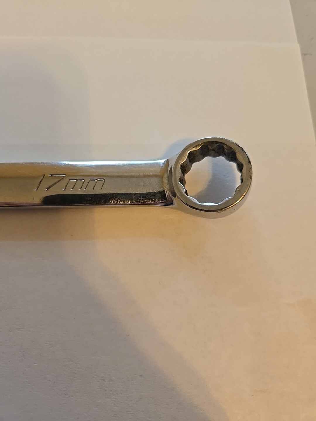 Snap On 17MM 12PT Chrome Combination Wrench OEXM170B