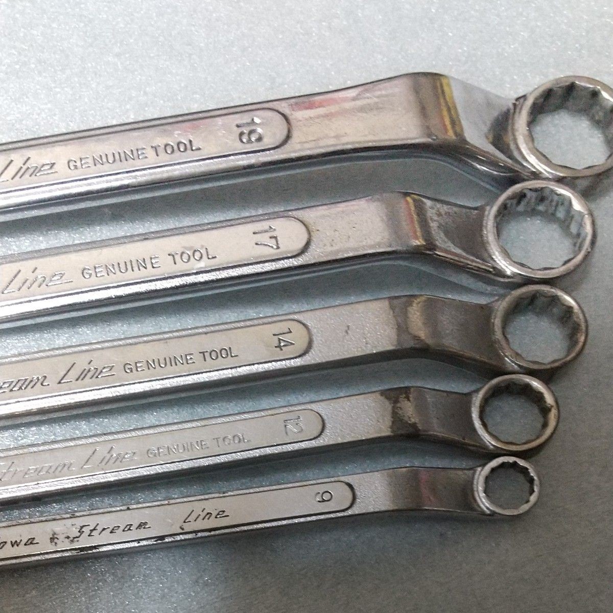 HONDA KOWA Offset Box End Wrench Set 5pcs Japan Tool