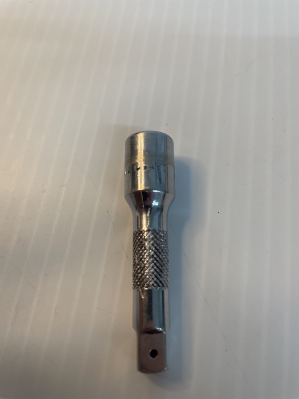 Snap On 1/4″ Drive 2″ Chrome Knurled Friction Ball Extension USA TMXK2 – Used
