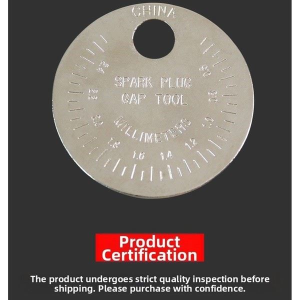 Zinc Alloy Spark Gap Gauge With Metric And For IMPERIAL Measurement 06 To 24mm