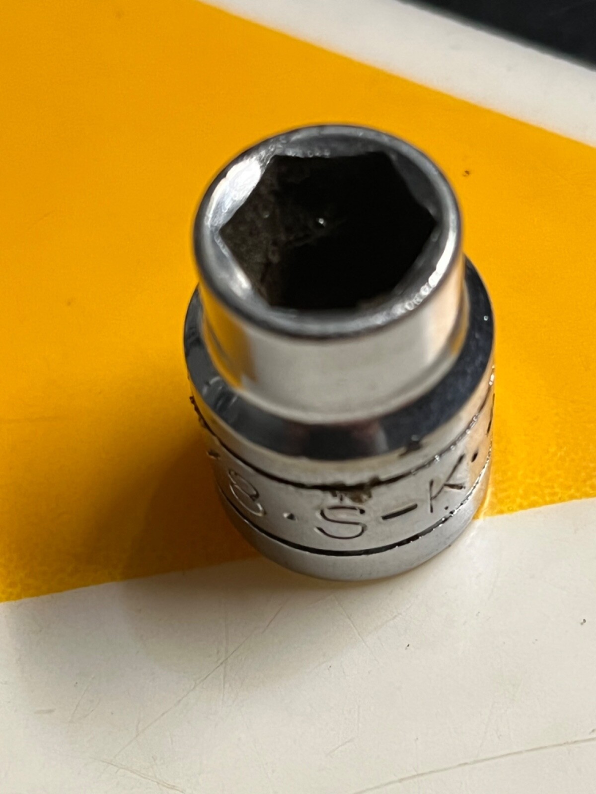 S-K 45112 3/8in 3/8” Dr 6 Pt Standard Socket USA