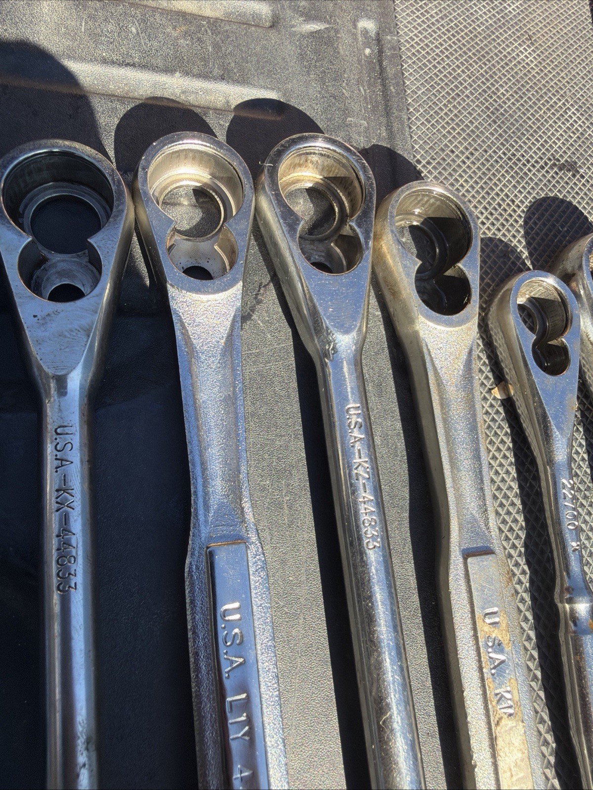 10pc 7-Sears Craftsman 1-Napa 2-Kobalt Ratchet Bodies Only No Guts All Drives