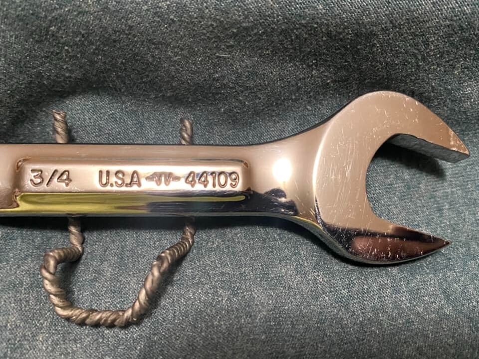 Craftsman -VV- Series 44109 3/4-in Stubby Combination Wrench 12 Point USA