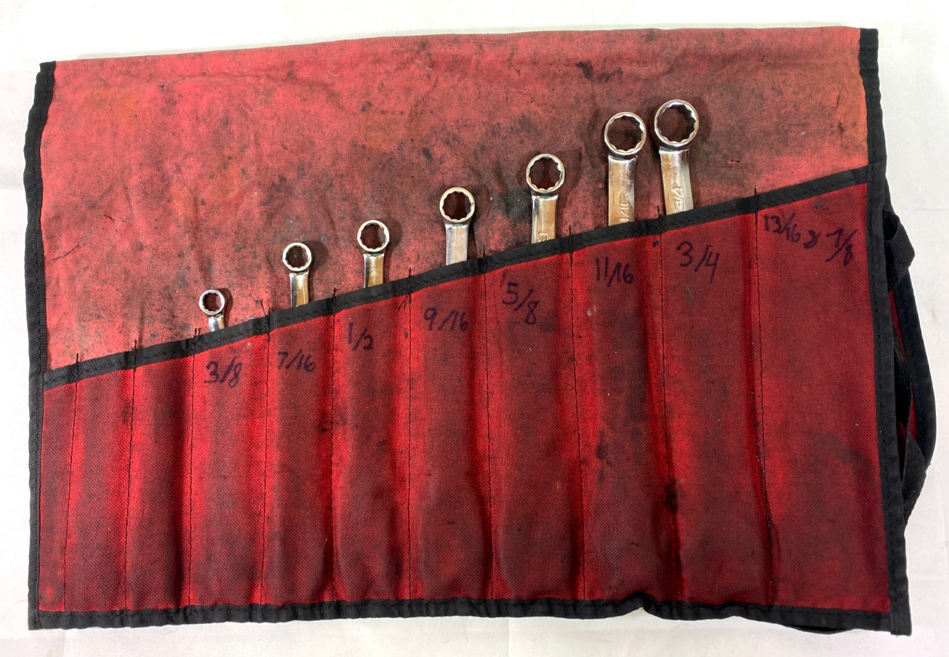 Snap On Combo Wrench 7 Piece Set OEX24B/22B/20B/I8A/I6B/I4B/I2B 3/4 to 3/8