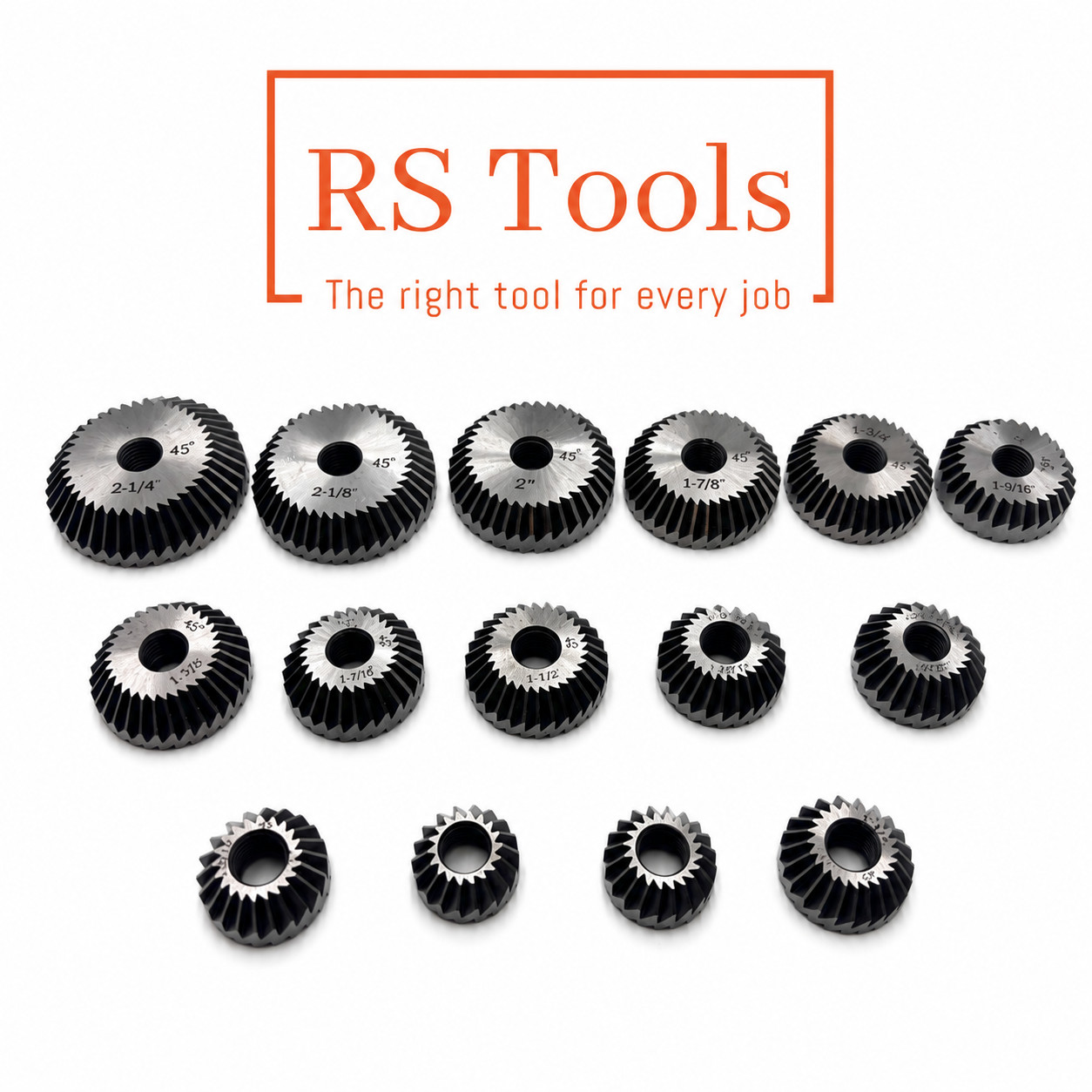 New Valve Seat & Face Cutter Set 21 Pcs Set For Vintage Cars & Bikes USA RSTOOLS