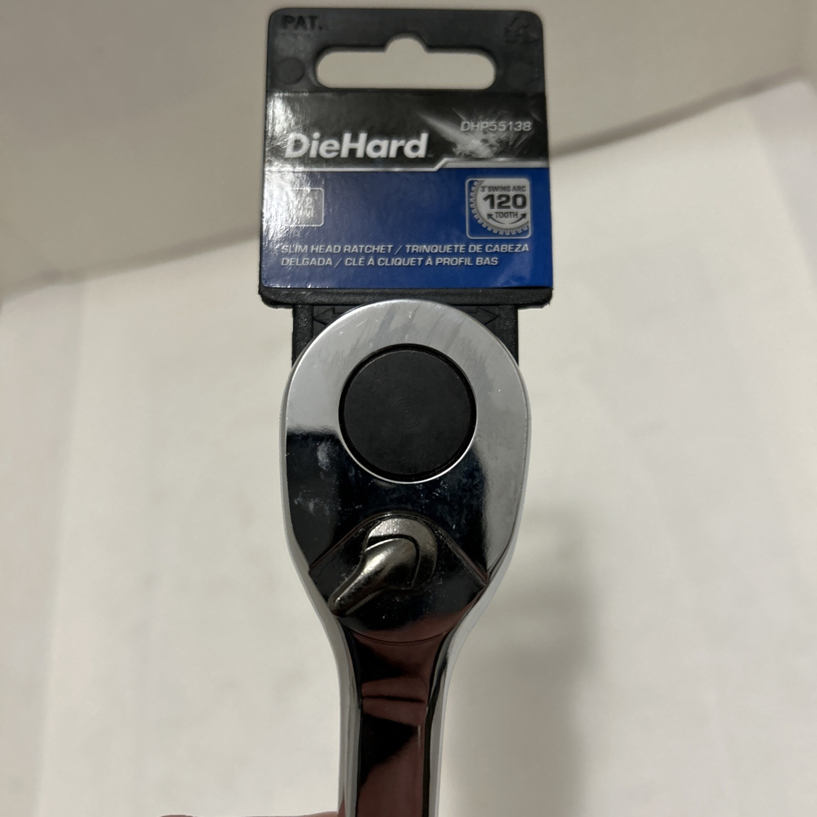 Diehard DHP55138 120 Tooth 1/2″ Drive Long Handle Ratchet