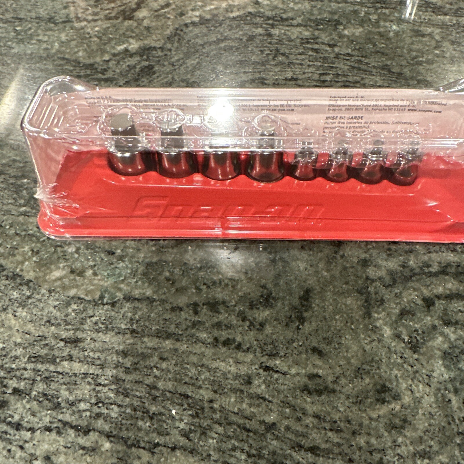 new snap-on 8 pc 1/4″ & 3/8″ dr see stubby hex socket driver set, 208eftaxsy new