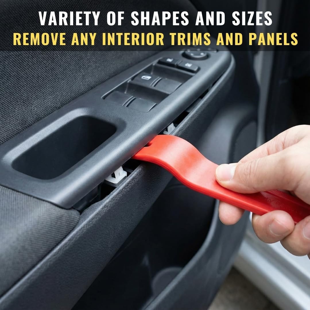Auto Trim Removal Kit 8Pcs Plastic Pry Tools for Car Interior Panels Dash