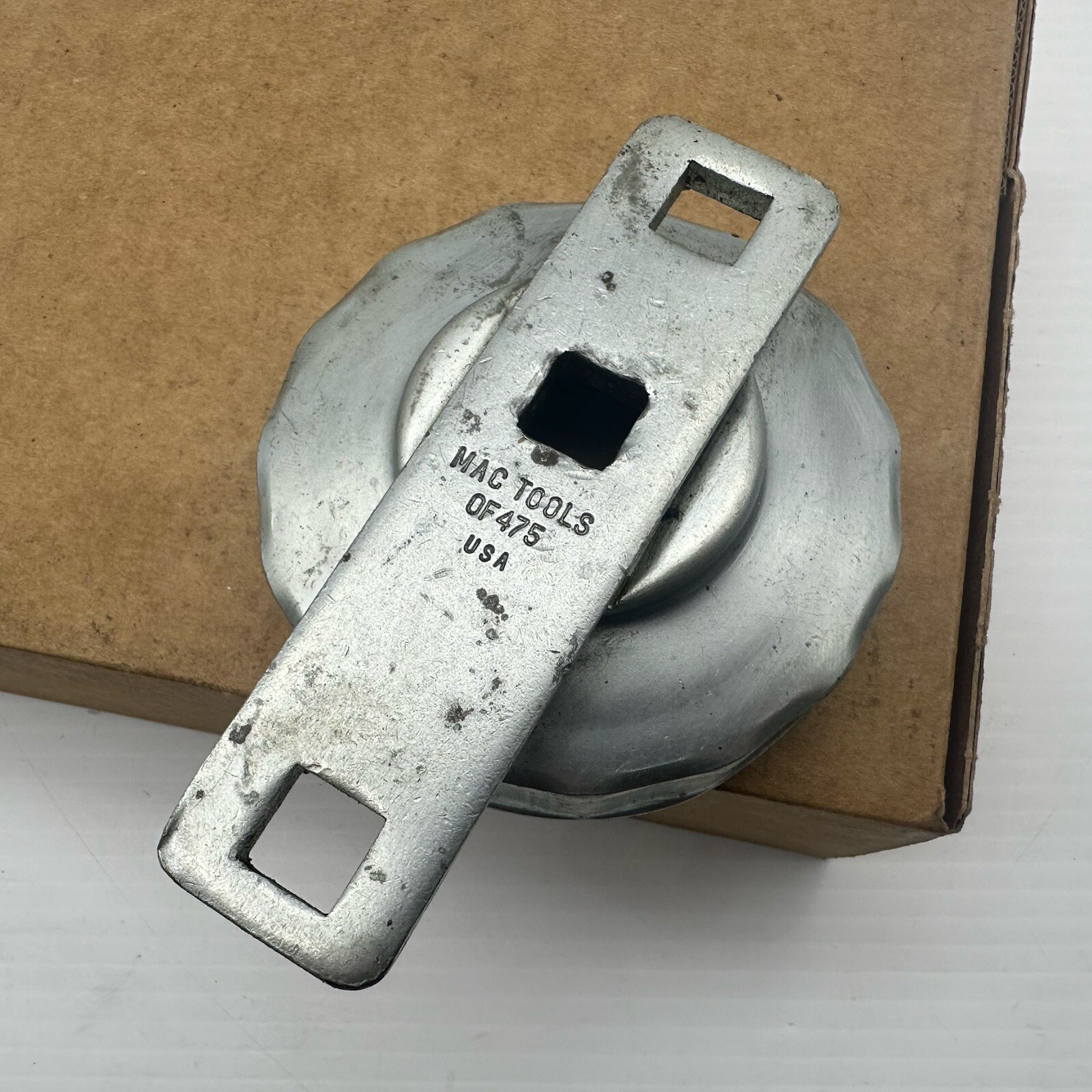 MAC Tools Vintage OF-475 1/2” Drive Oil Filter Cup Wrench USA