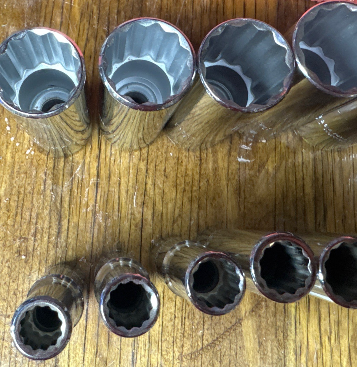 Proto® J45201 1/2″ Drive 24 Piece Deep Metric Socket Set 12 Point 10-36 mm USA