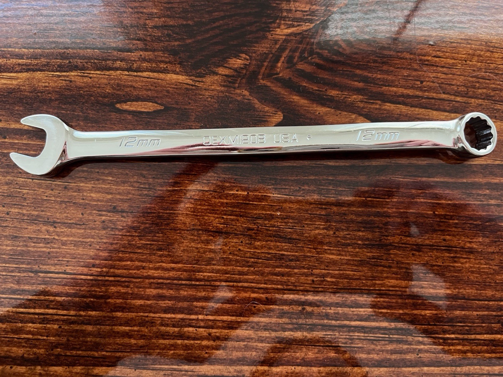 SNAP ON 12MM OEXM120B 12MM OPEN END 12 POINT BOX END COMB. WRENCH 12 MM OEXM12