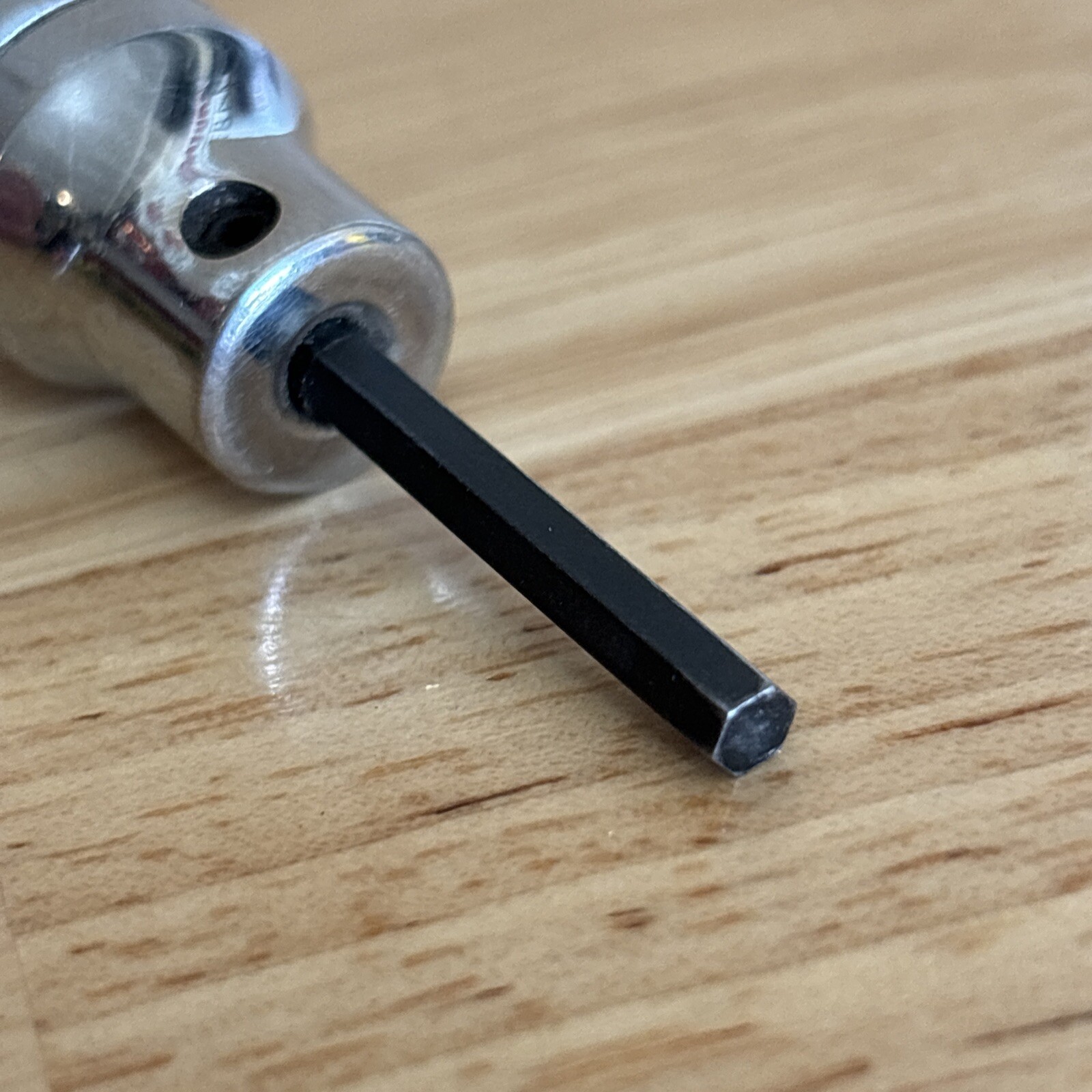 Snap On 9/64″ Hex Bit Driver Socket 3/8″ Drive FA4.5A USA