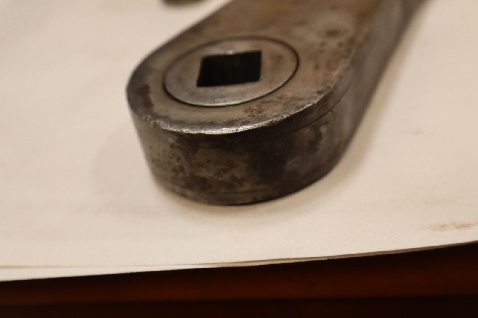 Snap On Tools USA RARE 5/8” Drive Push Thru Ratchet 18” Long VINTAGE