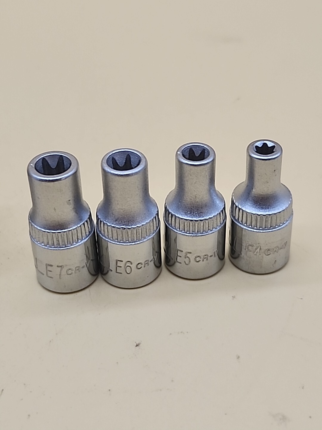 Cornwell Torx Star Bit Female E Socket Set E4-5-6-7-8 E20-18-16-14-10 10ea