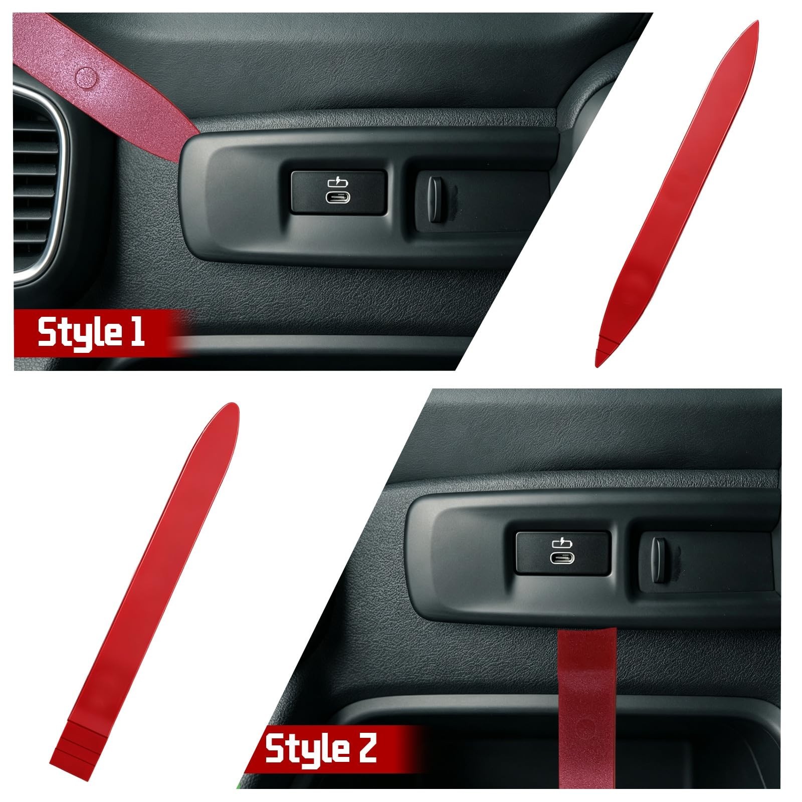 Auto Fastener Clip Removal Pliers & Trim Tools Set with Storage Bag – Car Panel
